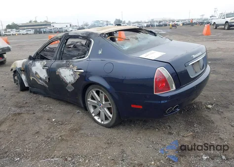 2007 Maserati Quattroporte Base Automatic/Executive Gt Automatic/Sport Gt Automatic из США, поврежденный, VIN ZAMFE39A170031787